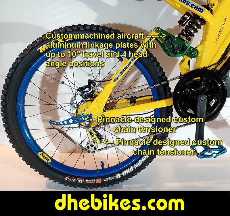 Men's custom 2001 Norco Electric Downhill Mountain Bike with over 10